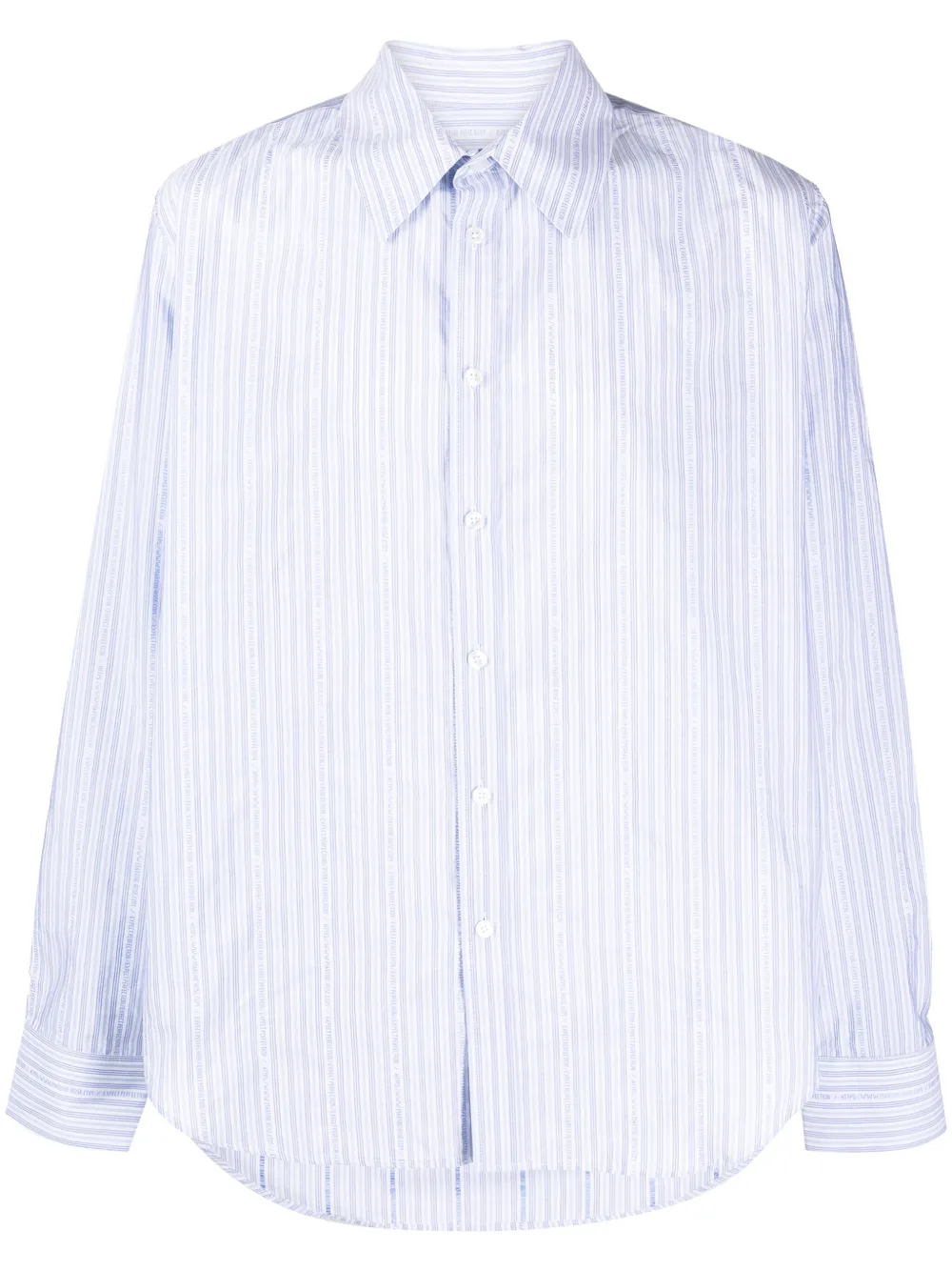 Рубашка в полоску Martine Rose, синий
Рубашка в полоску Martine Rose, синий