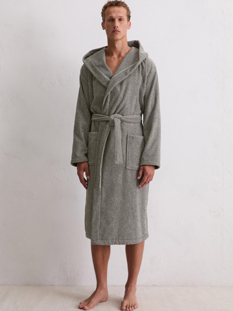 Длинный халат Marc O'Polo Timeless, антрацит
Длинный халат Marc O'Polo Timeless, антрацит