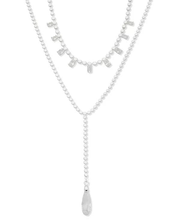 Кристаллическое двухрядное ожерелье-лариат с Y-образным вырезом Anne Klein, crystal
Кристаллическое двухрядное ожерелье-лариат с Y-образным вырезом Anne Klein, crystal