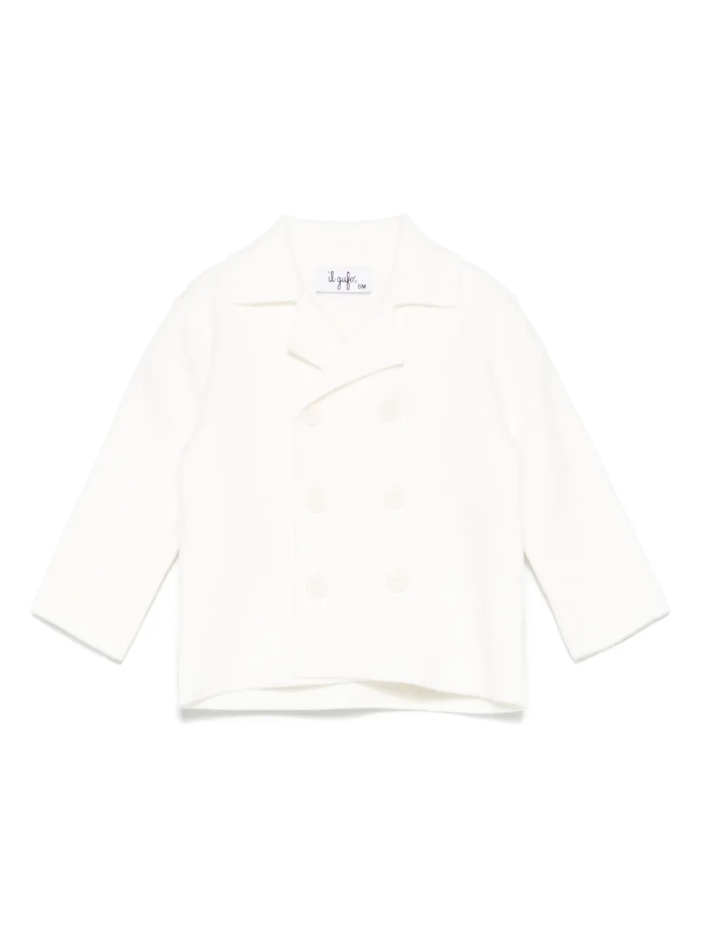 Кардиган на пуговицах Il Gufo, белый
Кардиган на пуговицах Il Gufo, белый