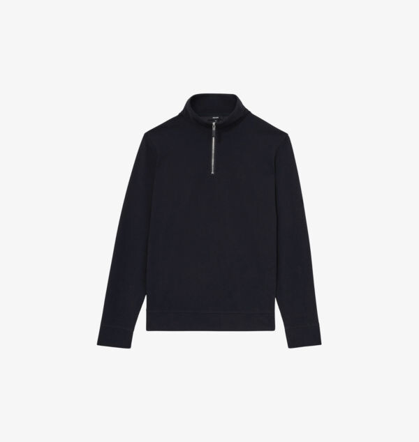 Рубашка Creek из вельвета с застежкой-молнией на половину длины Reiss, синий
Рубашка Creek из вельвета с застежкой-молнией на половину длины Reiss, синий