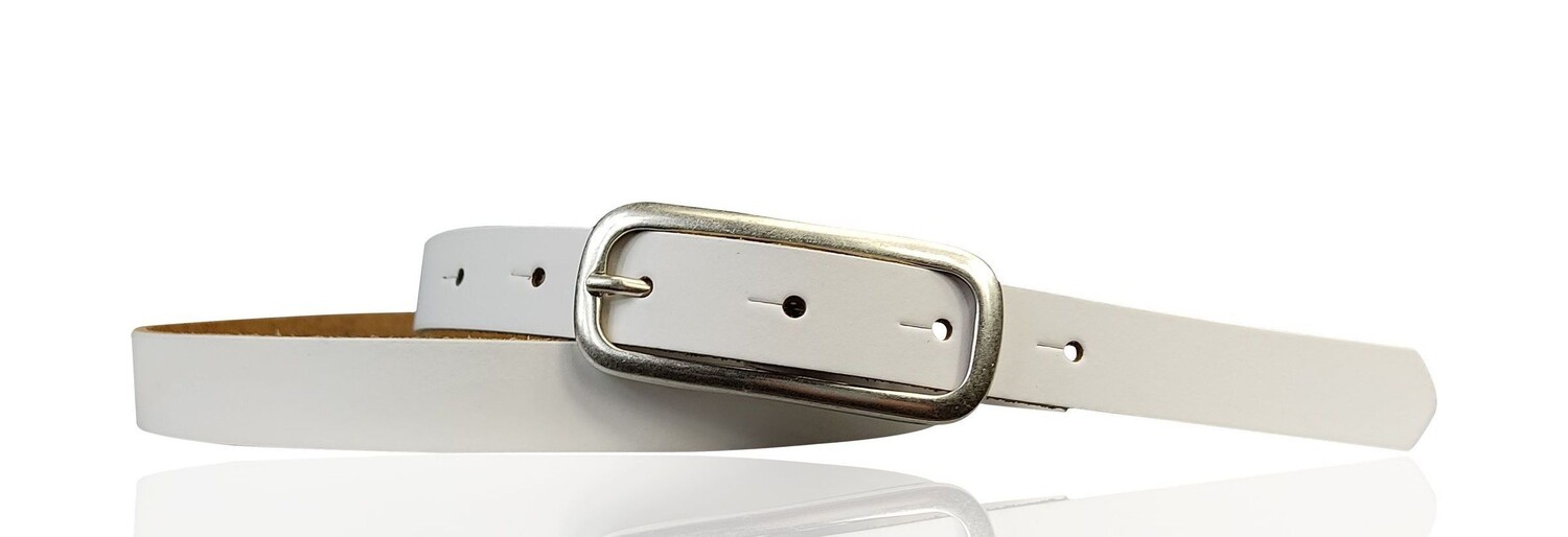 Кожаный ремень FRONHOFER, белый
Кожаный ремень FRONHOFER, белый