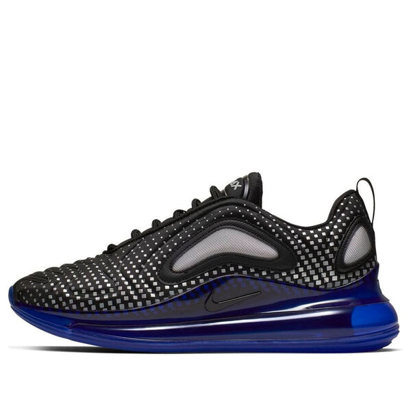 Кроссовки air max 720 'pixel black blue' Nike, черный 
Кроссовки air max 720 'pixel black blue' Nike, черный