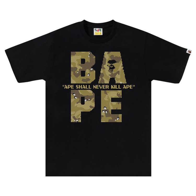 Футболка BAPE Bitmap Logo Tee, Black
Футболка BAPE Bitmap Logo Tee, Black