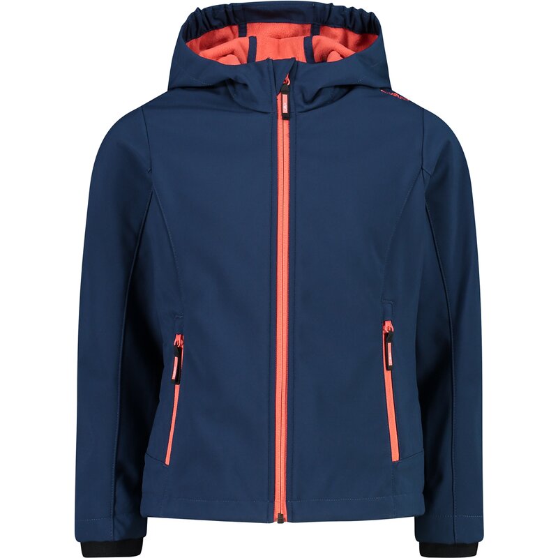 Функциональная куртка с капюшоном, софтшелловая куртка Cmp, красный