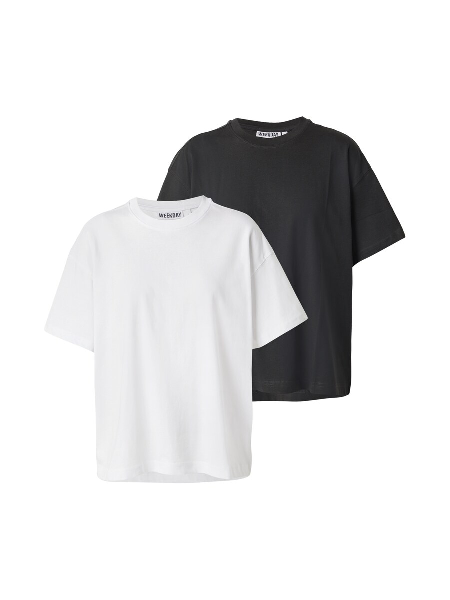 Футболка WEEKDAY 2-pack Danya Boxy T-shirt, White, Белый, Футболка WEEKDAY 2-pack Danya Boxy T-shirt, White
Футболка WEEKDAY 2-pack Danya Boxy T-shirt, White, Белый, Футболка WEEKDAY 2-pack Danya Boxy T-shirt, White