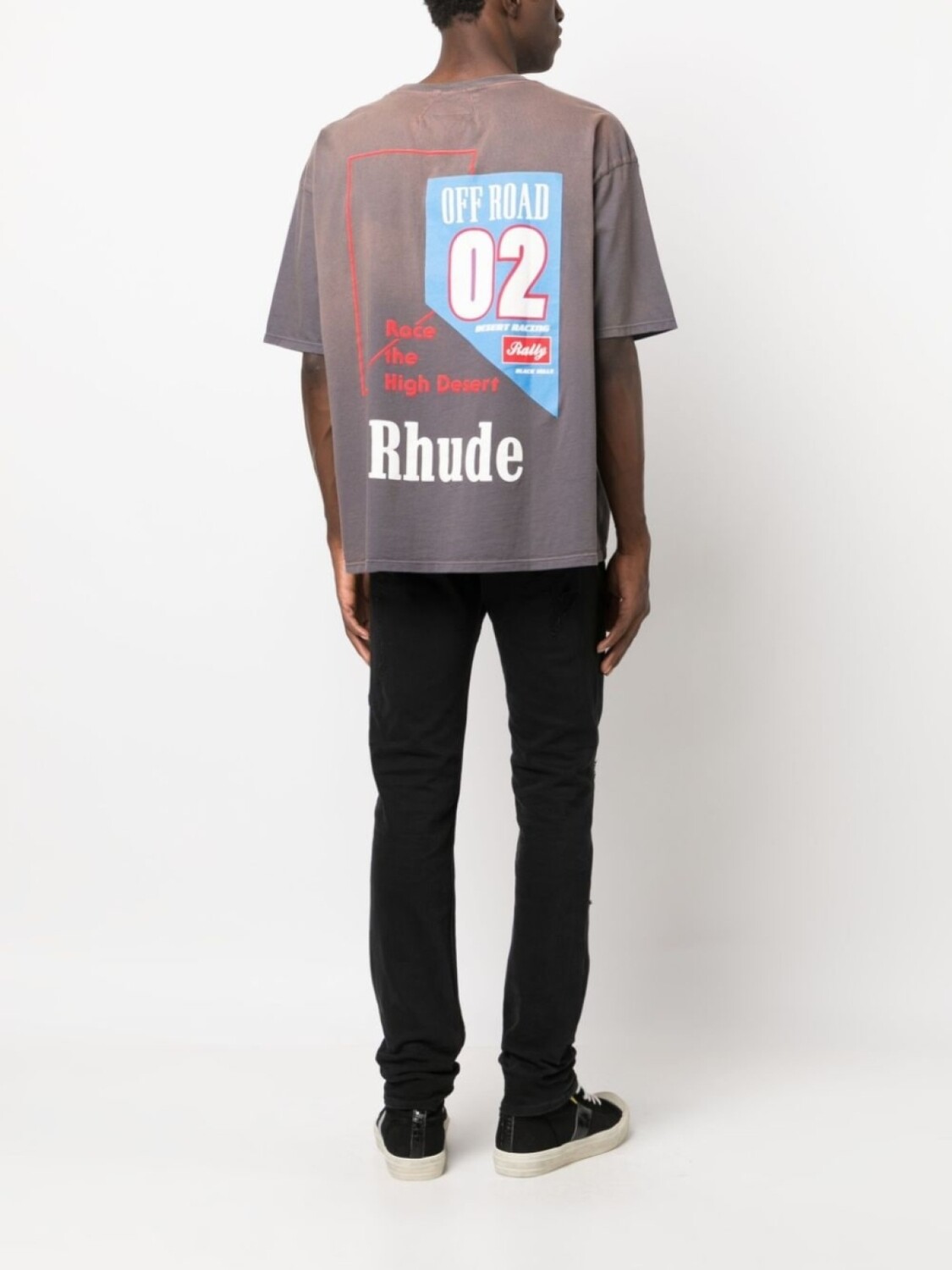 RHUDE футболка с принтом O2 Off-Road, серый
RHUDE футболка с принтом O2 Off-Road, серый