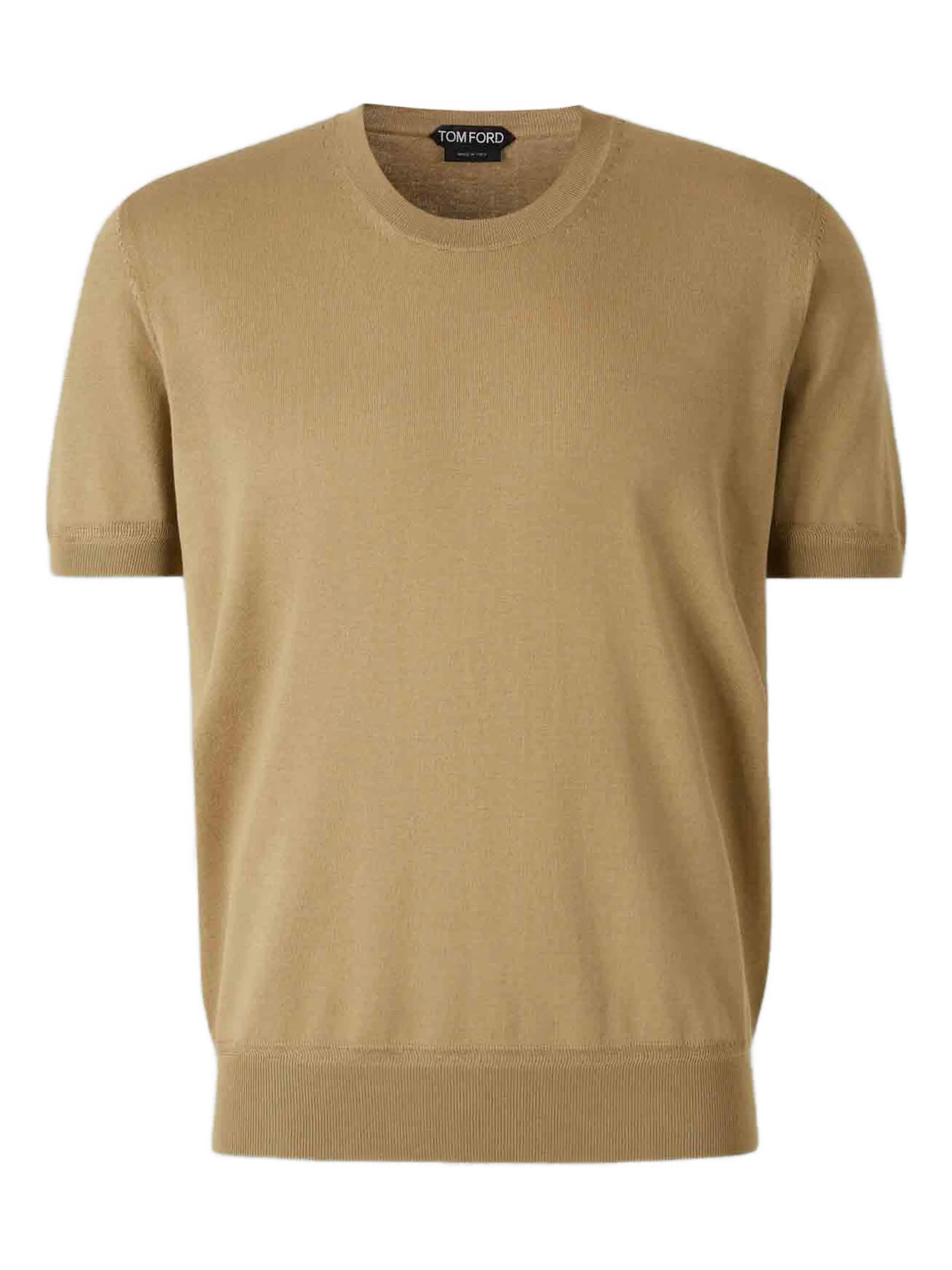 Роскошная футболка с круглым вырезом Tom Ford, нейтральный
Роскошная футболка с круглым вырезом Tom Ford, нейтральный