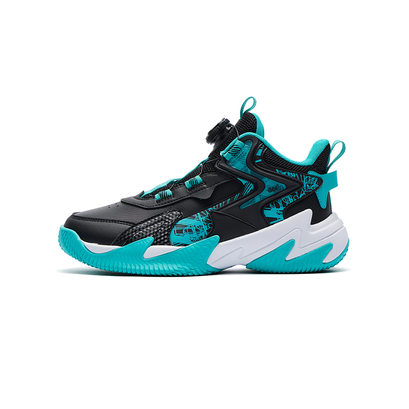 361°KIDS Hummer 2.0 нескользящие устойчивые к истиранию низкие детские баскетбольные кроссовки Black Green для подростков
361°KIDS Hummer 2.0 нескользящие устойчивые к истиранию низкие детские баскетбольные кроссовки Black Green для подростков