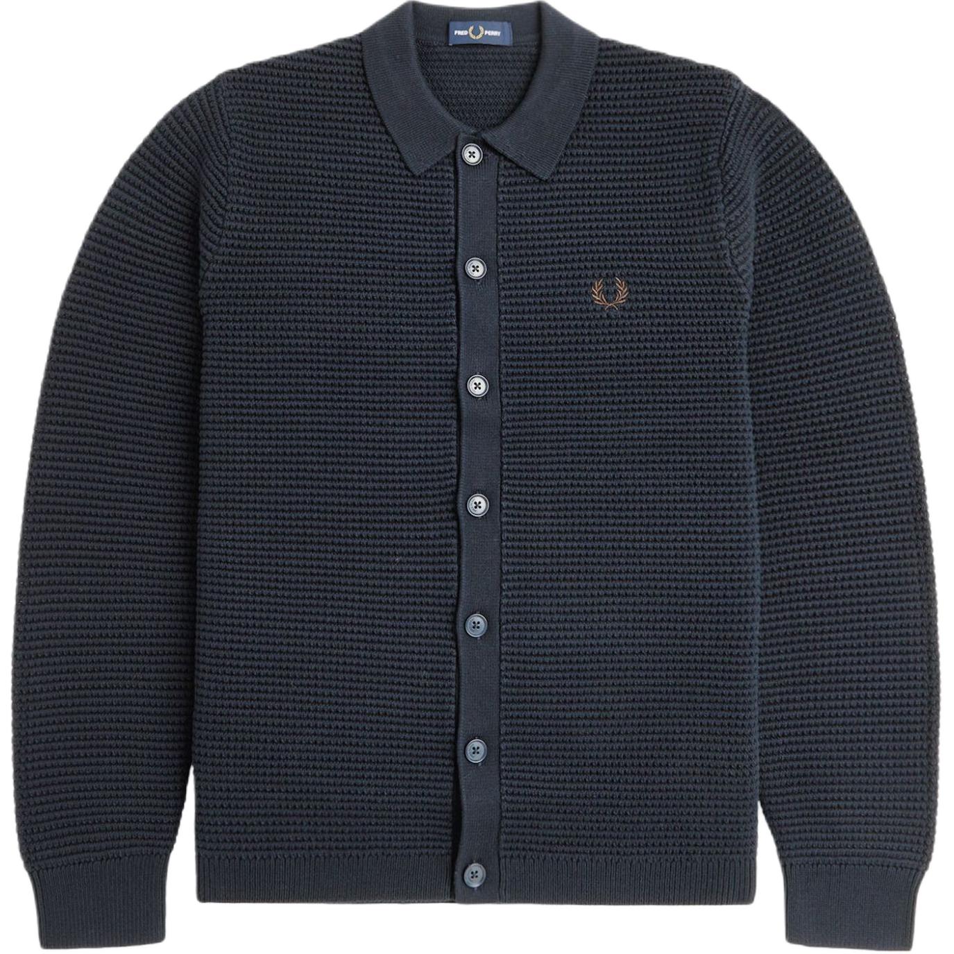 Fred Perry Мужской трикотаж FW24, синий
Fred Perry Мужской трикотаж FW24, синий