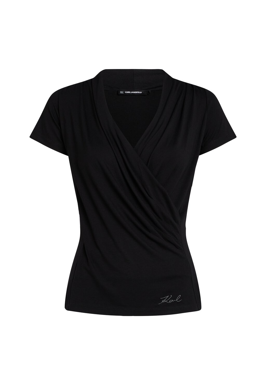 Базовая футболка V-NECK KARL LAGERFELD, черный
Базовая футболка V-NECK KARL LAGERFELD, черный