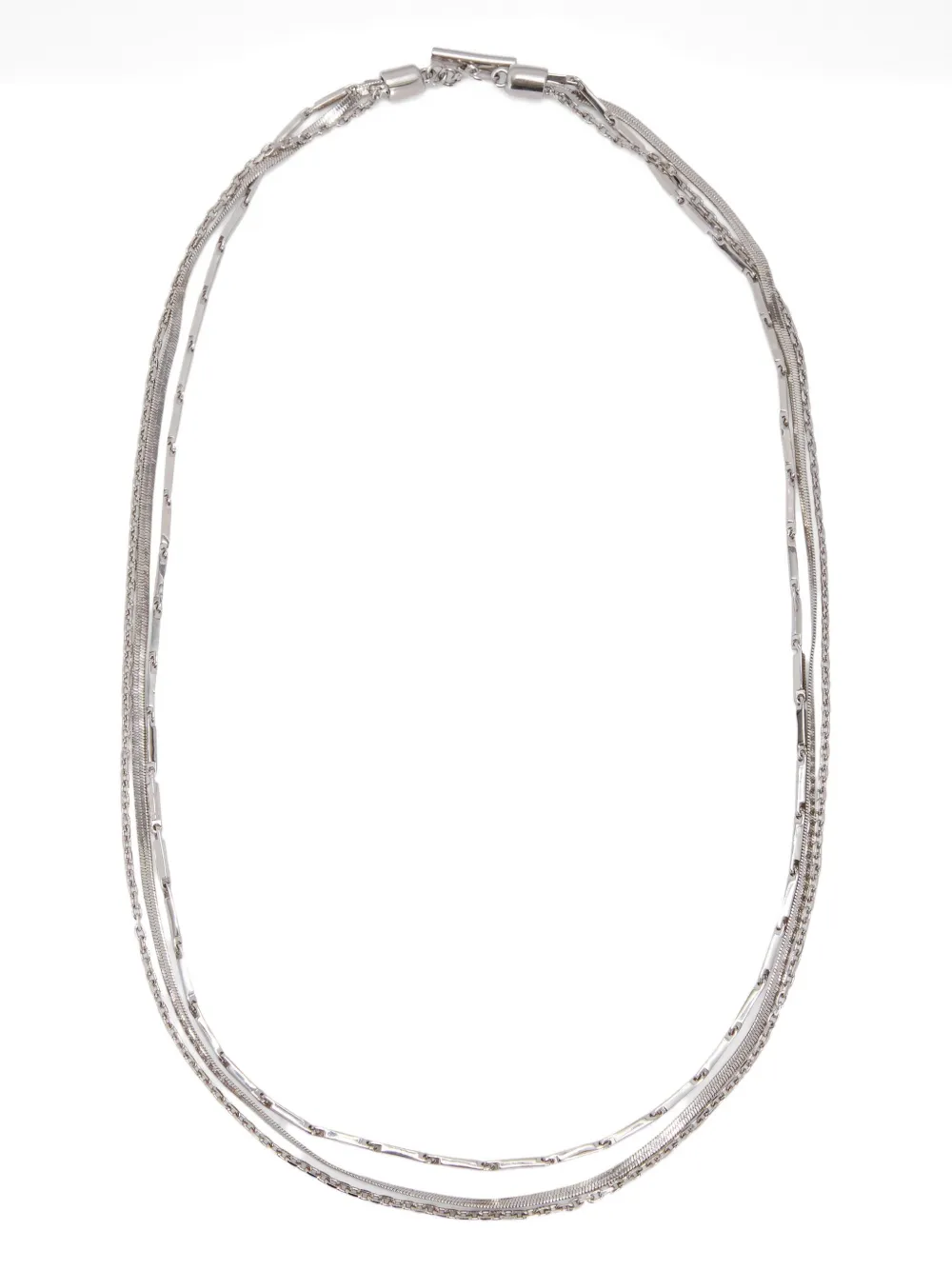 Многослойная цепочка на шею JIL SANDER, серебяный
Многослойная цепочка на шею JIL SANDER, серебяный