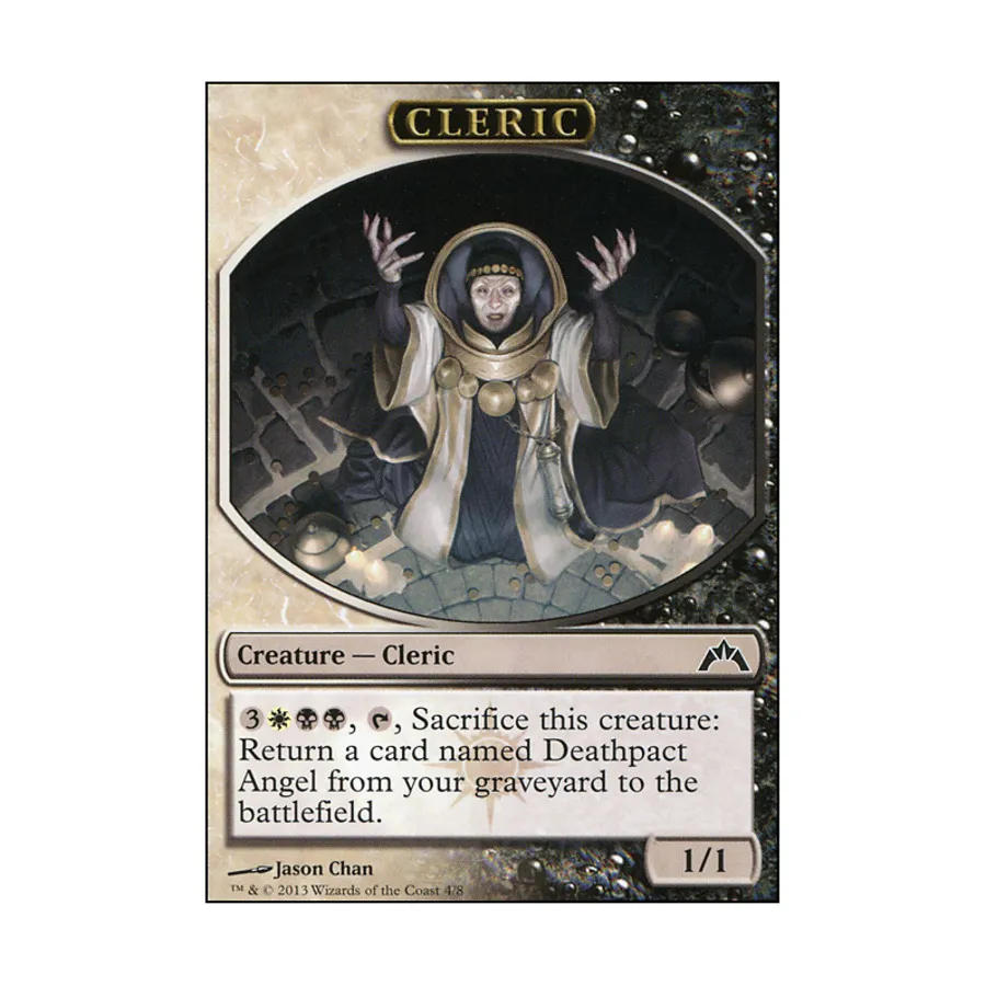 CCG Клерик – Жетон (С), MTG - Gatecrash
CCG Клерик – Жетон (С), MTG - Gatecrash