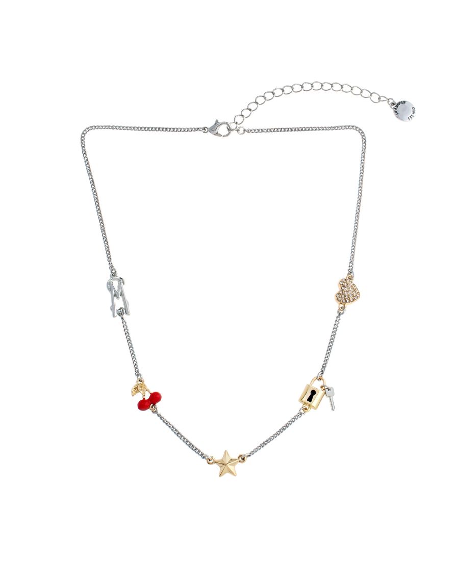Колье-нагрудник с подвеской в виде вишни и искусственным камнем Steve Madden, Red
Колье-нагрудник с подвеской в виде вишни и искусственным камнем Steve Madden, Red