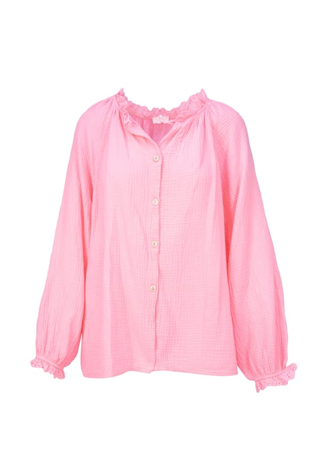 Блузка Эмма муслиновая оверсайз оверсайз из 100% хлопка муслиновая блузка с кружевом Seasons Of April, розовый
Блузка Эмма муслиновая оверсайз оверсайз из 100% хлопка муслиновая блузка с кружевом Seasons Of April, розовый