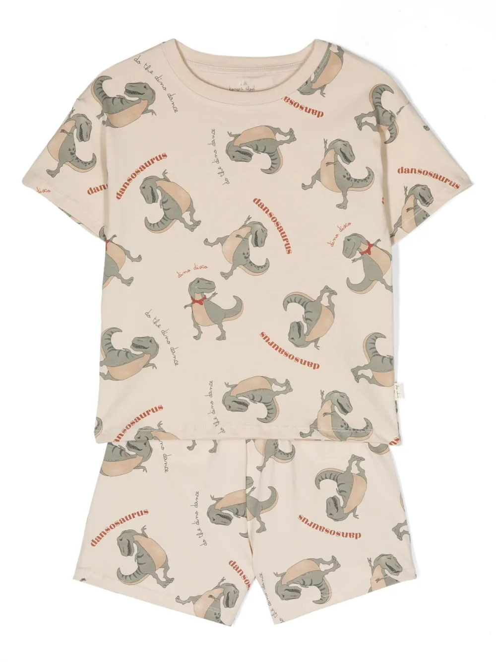 Комплект из топа и шортов с принтом Konges Sløjd, коричневый
Комплект из топа и шортов с принтом Konges Sløjd, коричневый