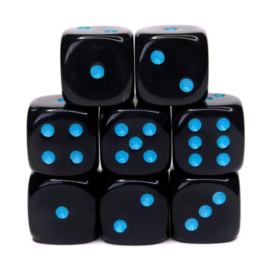 d6 18 мм непрозрачный черный со светло-голубым (12), Game Dice - Opaque (Role 4 Initiative)
d6 18 мм непрозрачный черный со светло-голубым (12), Game Dice - Opaque (Role 4 Initiative)