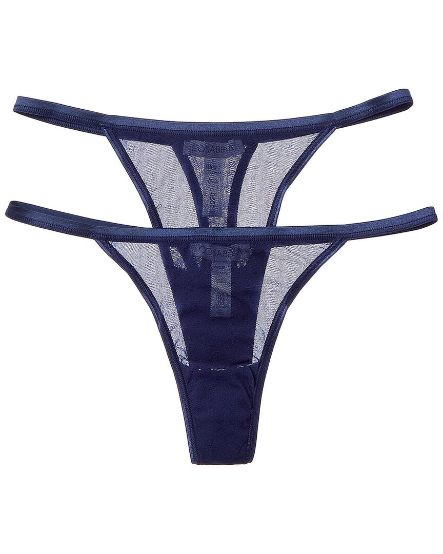 Cosabella 2шт Шелковое итальянское стринги, синий
Cosabella 2шт Шелковое итальянское стринги, синий