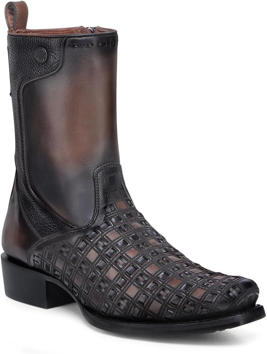 Мужские ботинки из натуральной коровьей кожи с ручным плетением и лазерной гравировкой, коричневый, модель 1J3PRS Franco Cuadra
Мужские ботинки из натуральной коровьей кожи с ручным плетением и лазерной гравировкой, коричневый, модель 1J3PRS Franco Cuadra