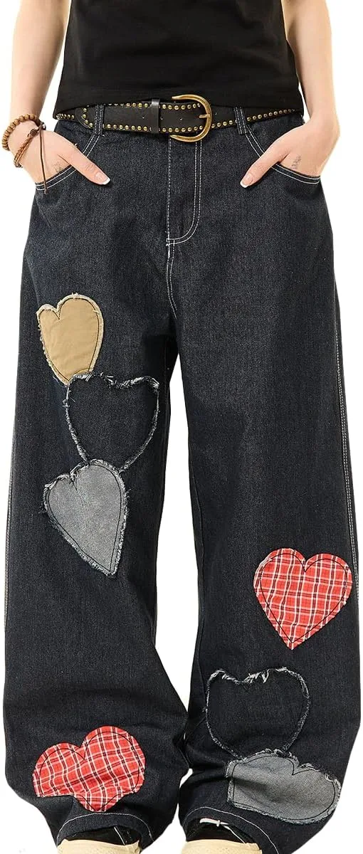 Женские джинсы Y2K с низкой посадкой и широкими штанинами kakarin choyx
Женские джинсы Y2K с низкой посадкой и широкими штанинами kakarin choyx