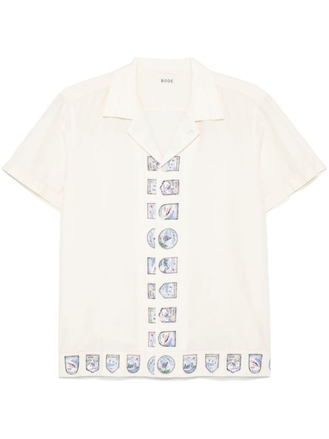 Рубашка BODE Ski Season, серый 
Рубашка BODE Ski Season, серый