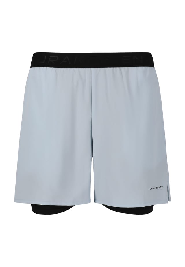 Шорты 2 в 1 из эластичного материала с антистатической обработкой Endurance, голубой
Шорты 2 в 1 из эластичного материала с антистатической обработкой Endurance, голубой
