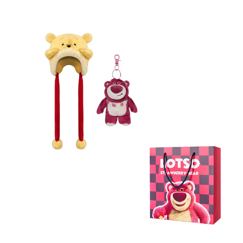 Disney Женская вязаная шапка, Winnie the Pooh Plush Warm Hat+Plush Pendants
Disney Женская вязаная шапка, Winnie the Pooh Plush Warm Hat+Plush Pendants