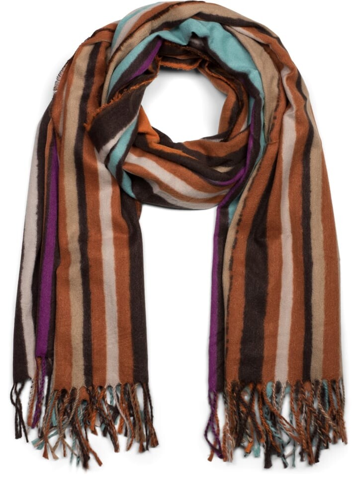 Шарф styleBREAKER, цвет orange/türkis/braun
Шарф styleBREAKER, цвет orange/türkis/braun