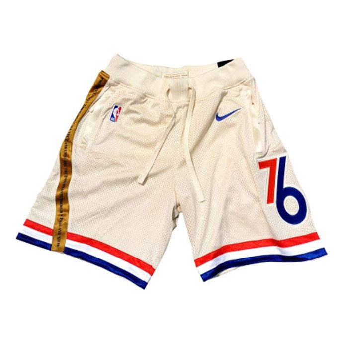 Шорты Nike Philadelphia 76ers CE City Series Basketball Sports Breathable Quick Dry Shorts Creamy White CD2635-280, кремовый
Шорты Nike Philadelphia 76ers CE City Series Basketball Sports Breathable Quick Dry Shorts Creamy White CD2635-280, кремовый