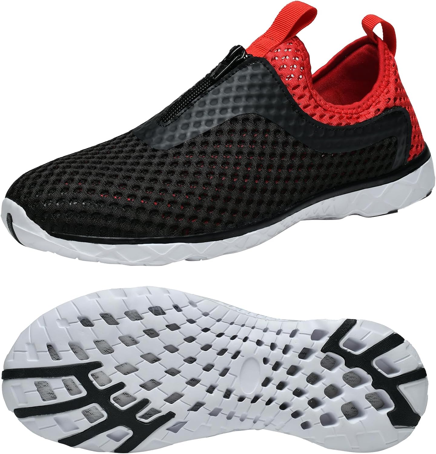 Мужские водные кроссовки с быстрой сушкой, слив за 3 секунды и для плавания, походов, йоги Zhuanglin, черный/красный
Мужские водные кроссовки с быстрой сушкой, слив за 3 секунды и для плавания, походов, йоги Zhuanglin, черный/красный