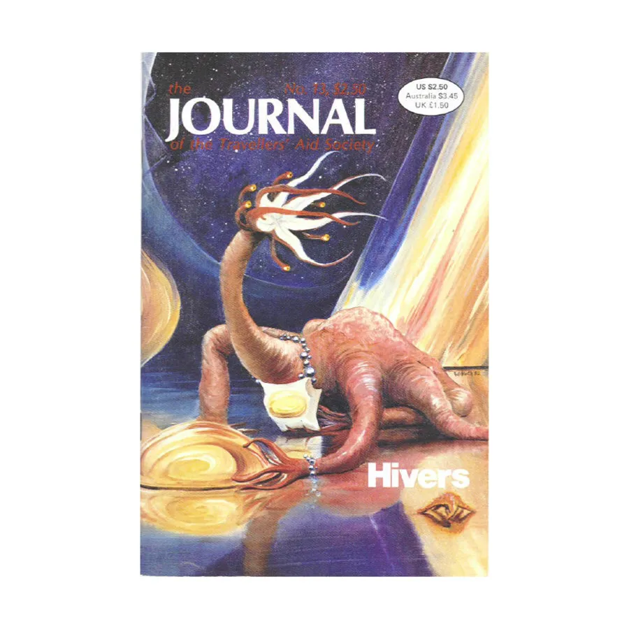 Журнал #13 "Hivers, Disease in Traveller, High Finance", Traveller - Journal of the Travellers' Aid Society
Журнал #13 "Hivers, Disease in Traveller, High Finance", Traveller - Journal of the Travellers' Aid Society