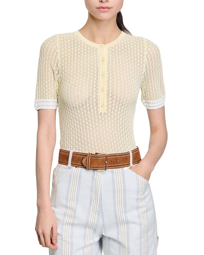 Водолазка Sandro, желтый
Водолазка Sandro, желтый