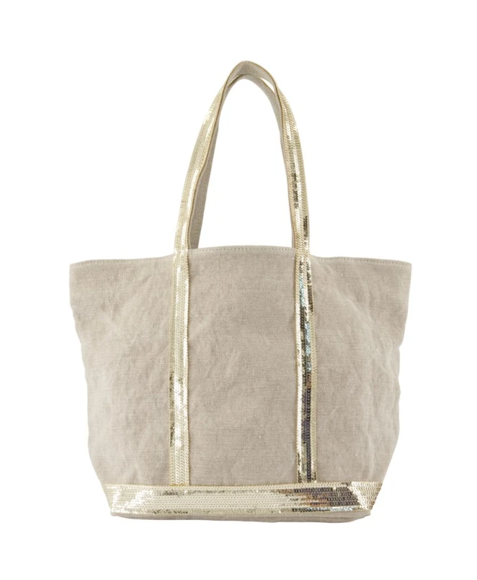 Нейтральная льняная сумка-шоппер Vanessa Bruno, бежевый
Нейтральная льняная сумка-шоппер Vanessa Bruno, бежевый