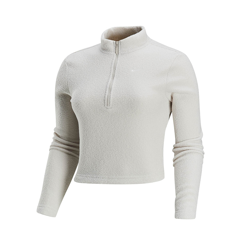 Sportswear Phoenix Plush Women's Slim Long-Sleeve Cozy Fleece 1/2-Zip Top Nike, белый
Sportswear Phoenix Plush Women's Slim Long-Sleeve Cozy Fleece 1/2-Zip Top Nike, белый