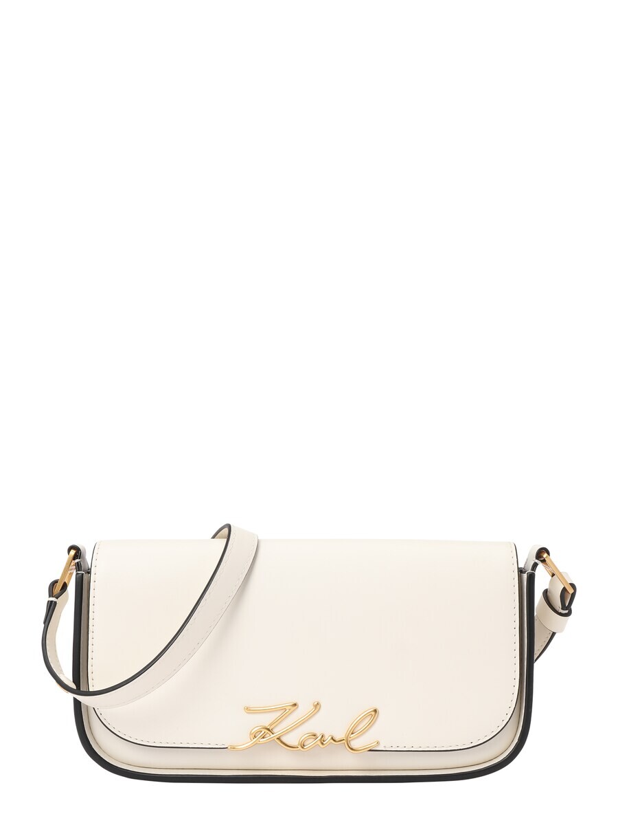 Сумка кросс-боди Karl Lagerfeld Crossbody Signature, белый 
Сумка кросс-боди Karl Lagerfeld Crossbody Signature, белый