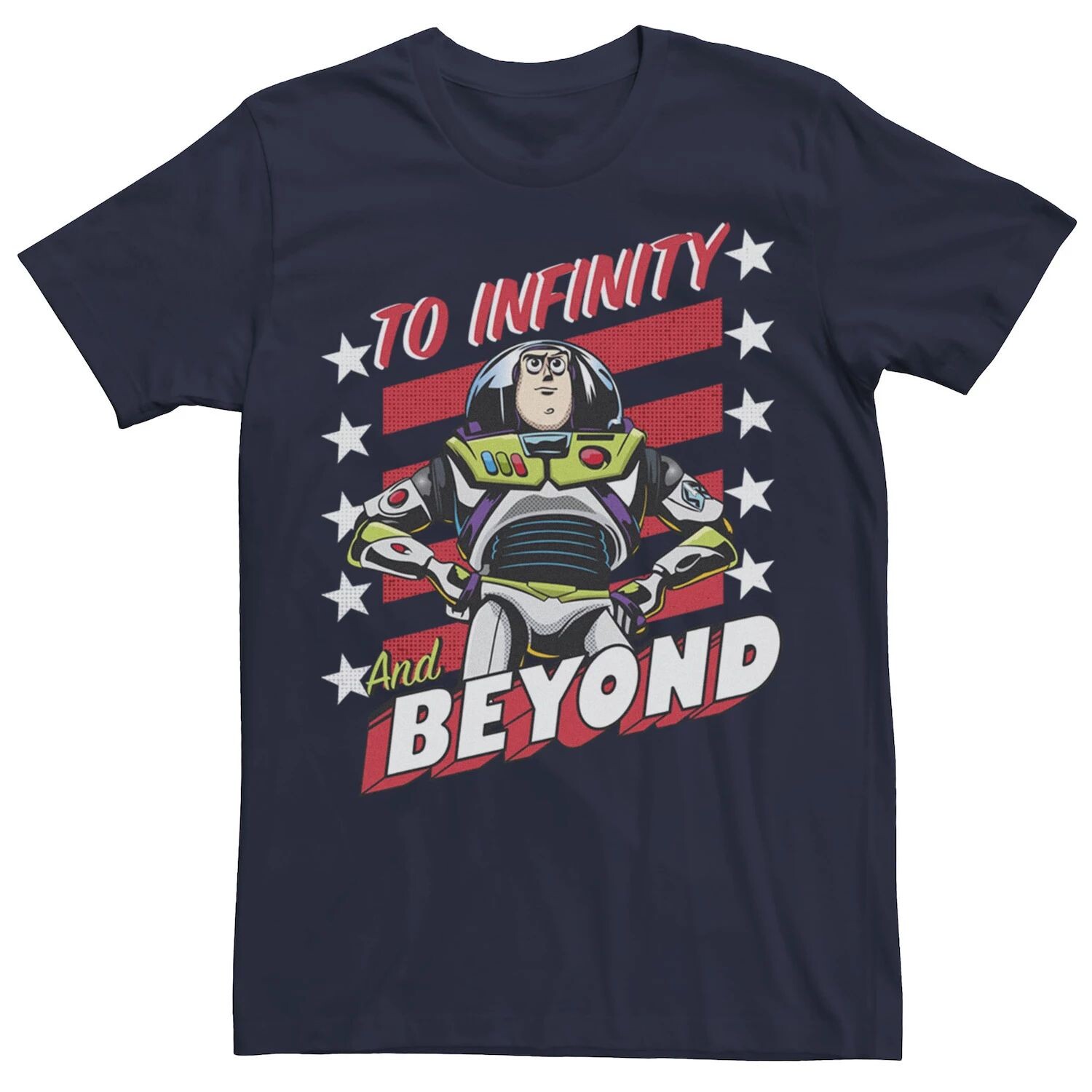 Мужская футболка с плакатом «История игрушек» Disney/Pixar Buzz Infinity and Beyond Disney / Pixar, синий
Мужская футболка с плакатом «История игрушек» Disney/Pixar Buzz Infinity and Beyond Disney / Pixar, синий