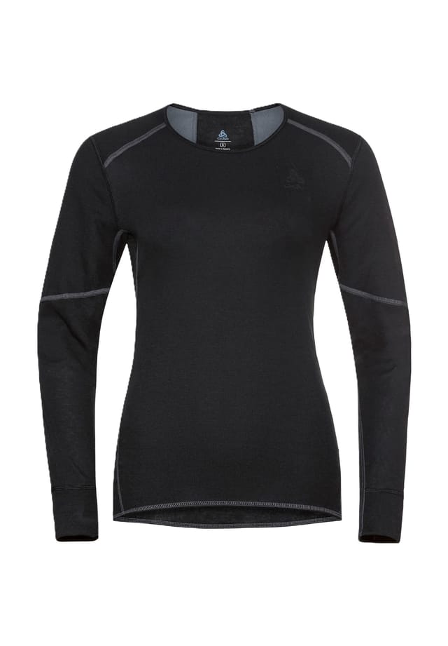 Рубашка функциональная Active x-warm терморегулирующая облегающая Odlo, черный 
Рубашка функциональная Active x-warm терморегулирующая облегающая Odlo, черный