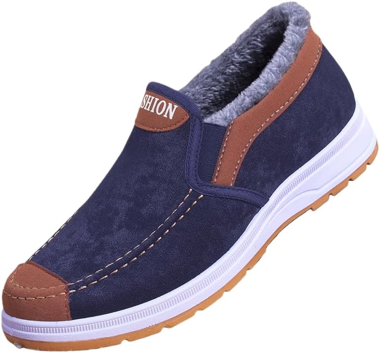 Мужские повседневные хлопковые туфли - плоский округлый носок, невысокий носочный короб, подкладка из искусственного меха, резиновая подошва - удобные и легкие, подходят для осени и зимы Spkfhd, синий
Мужские повседневные хлопковые туфли - плоский округлый носок, невысокий носочный короб, подкладка из искусственного меха, резиновая подошва - удобные и легкие, подходят для осени и зимы Spkfhd, синий