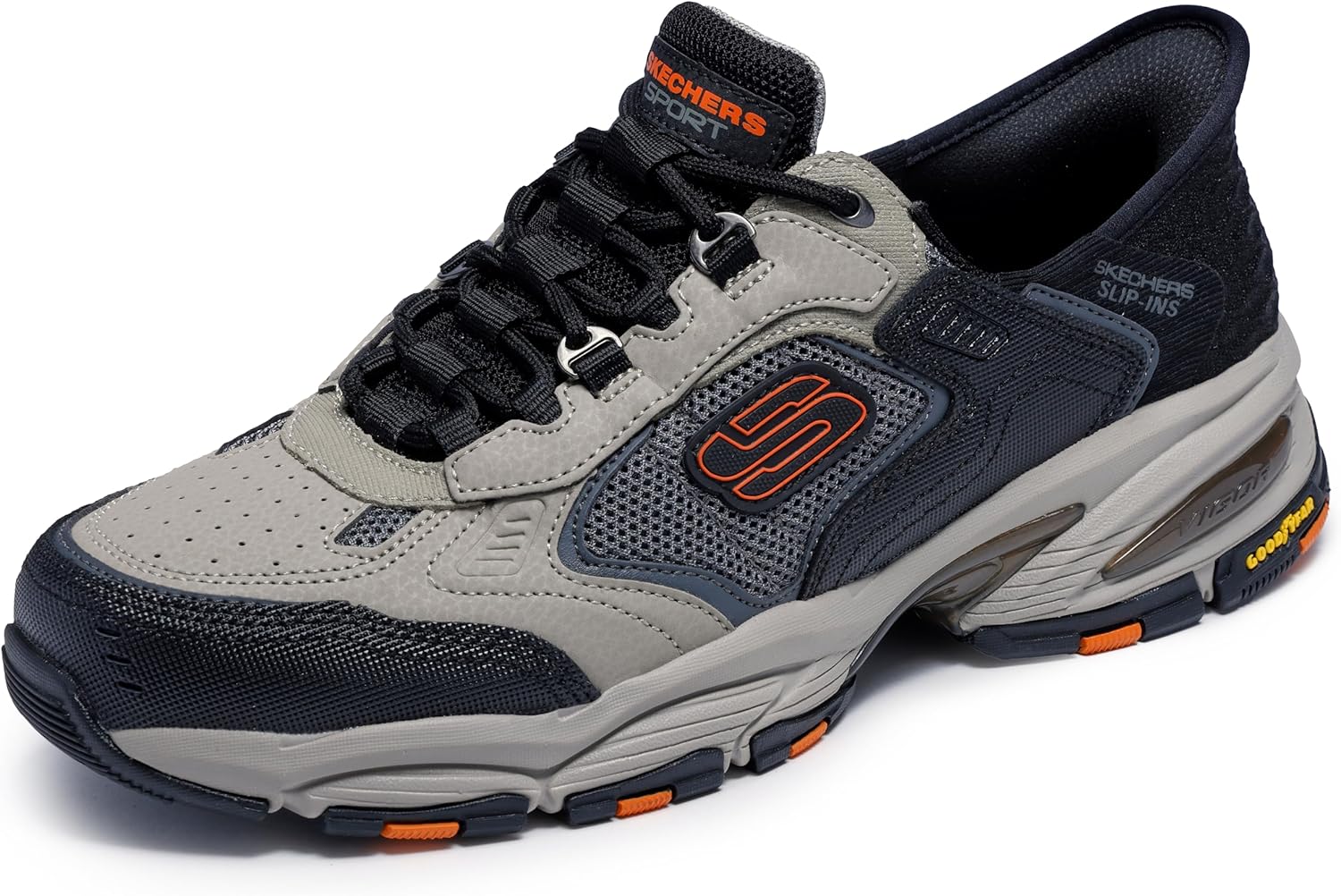 Мужские кроссовки Skechers Vigor 3.0 Drafting Slip-on без шнурков, черный
Мужские кроссовки Skechers Vigor 3.0 Drafting Slip-on без шнурков, черный