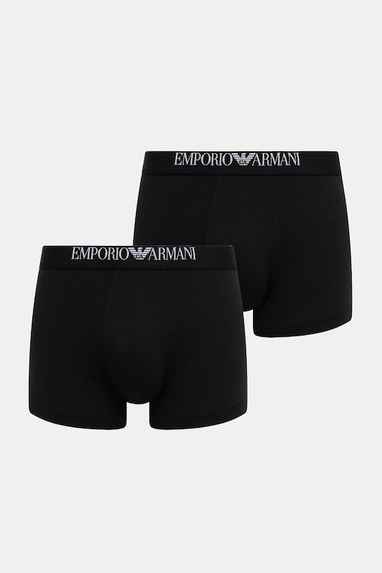 2 пары боксеров Emporio Armani Underwear, черный
2 пары боксеров Emporio Armani Underwear, черный