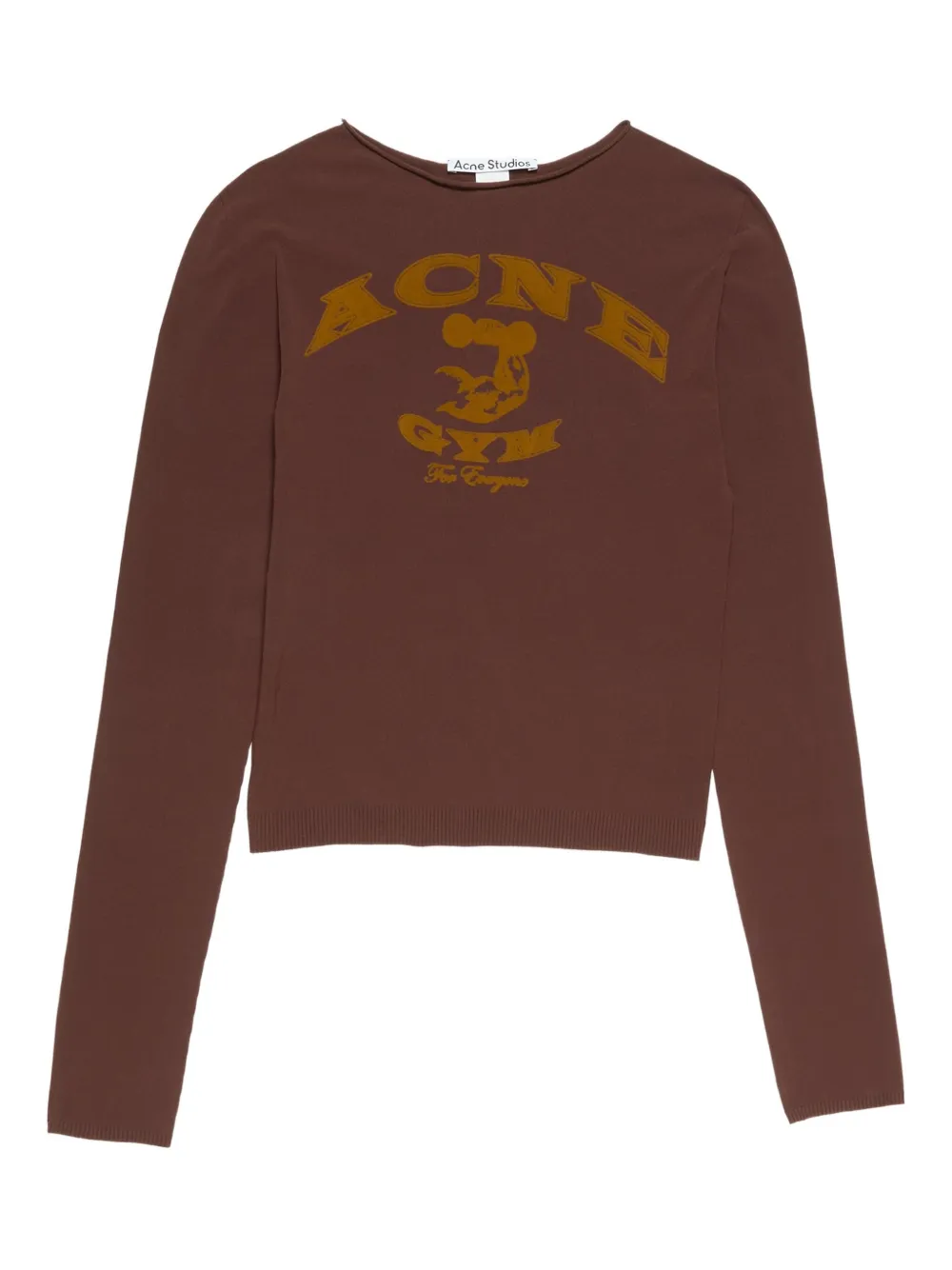 Свитер с принтом в спортивном стиле Acne Studios, коричневый
Свитер с принтом в спортивном стиле Acne Studios, коричневый