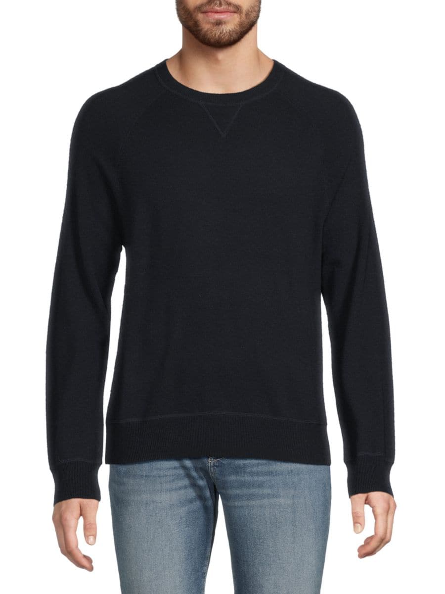 Свитер из смесовой шерсти с рукавами реглан Naadam, темно-синий
Свитер из смесовой шерсти с рукавами реглан Naadam, темно-синий