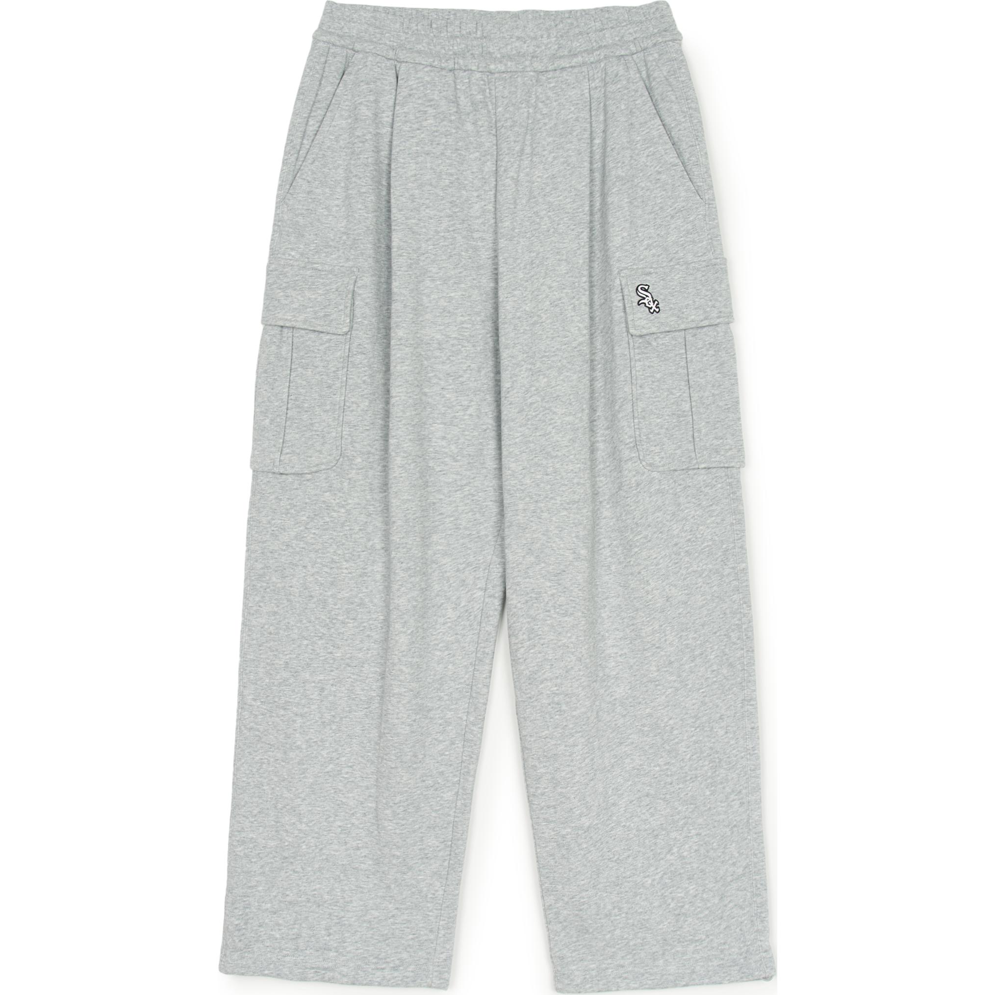 Грузовые штаны унисекс серые MLB, серый
Грузовые штаны унисекс серые MLB, серый