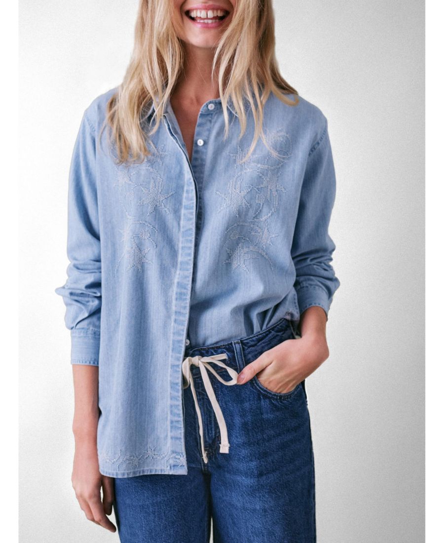 Женская джинсовая блузка Stella Cape Cove, Light denim blue
Женская джинсовая блузка Stella Cape Cove, Light denim blue