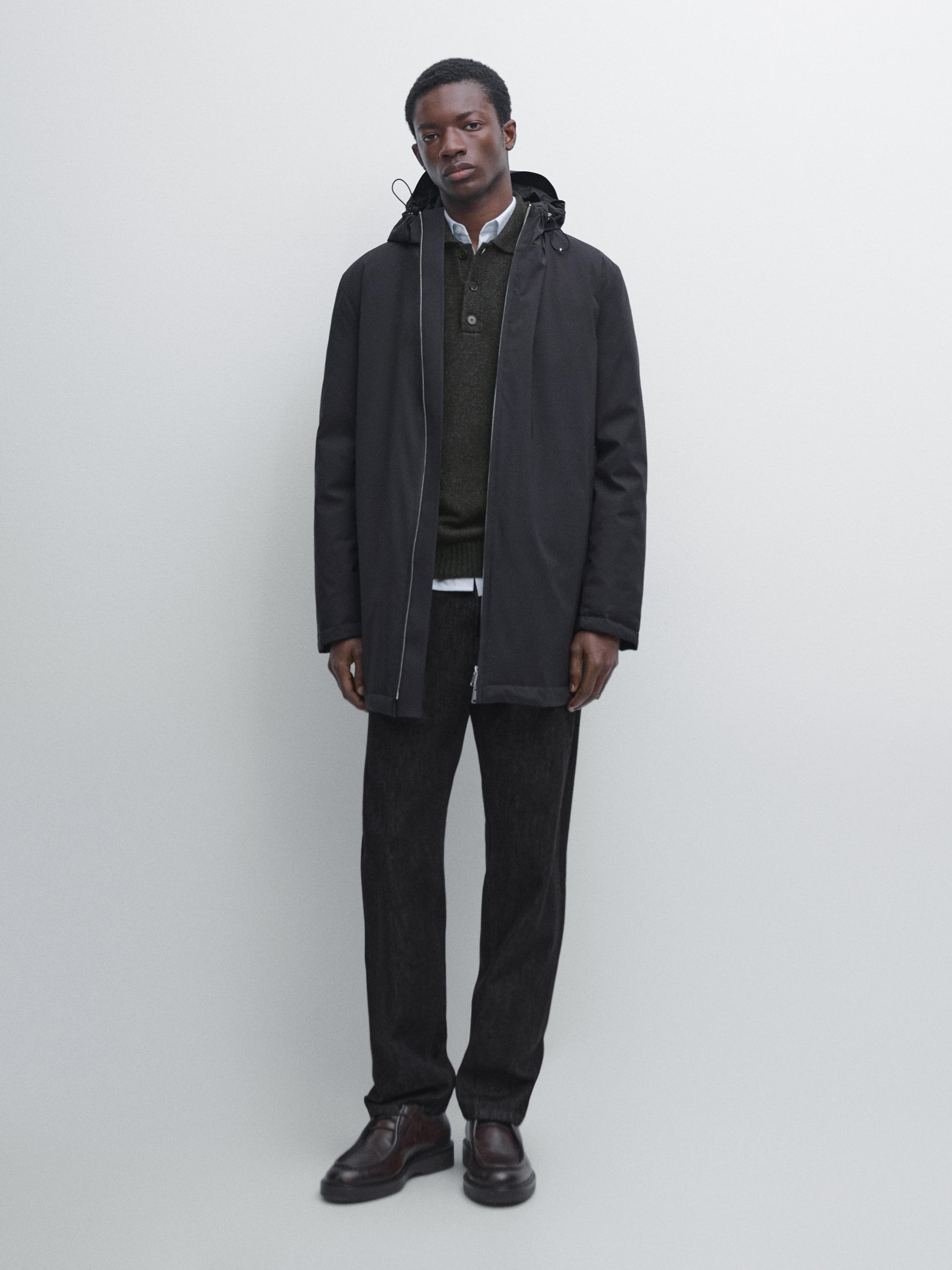 Водоотталкивающая стеганая парка Massimo Dutti, dark navy
Водоотталкивающая стеганая парка Massimo Dutti, dark navy