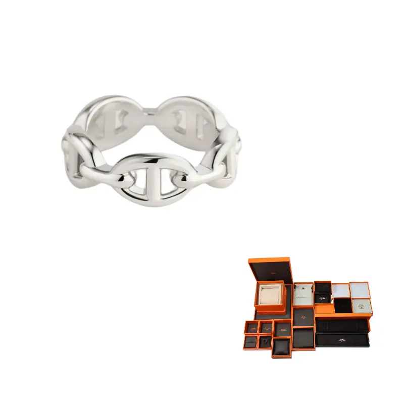Кольцо Shane Tangle 2010-х годов HERMES, серебряный
Кольцо Shane Tangle 2010-х годов HERMES, серебряный