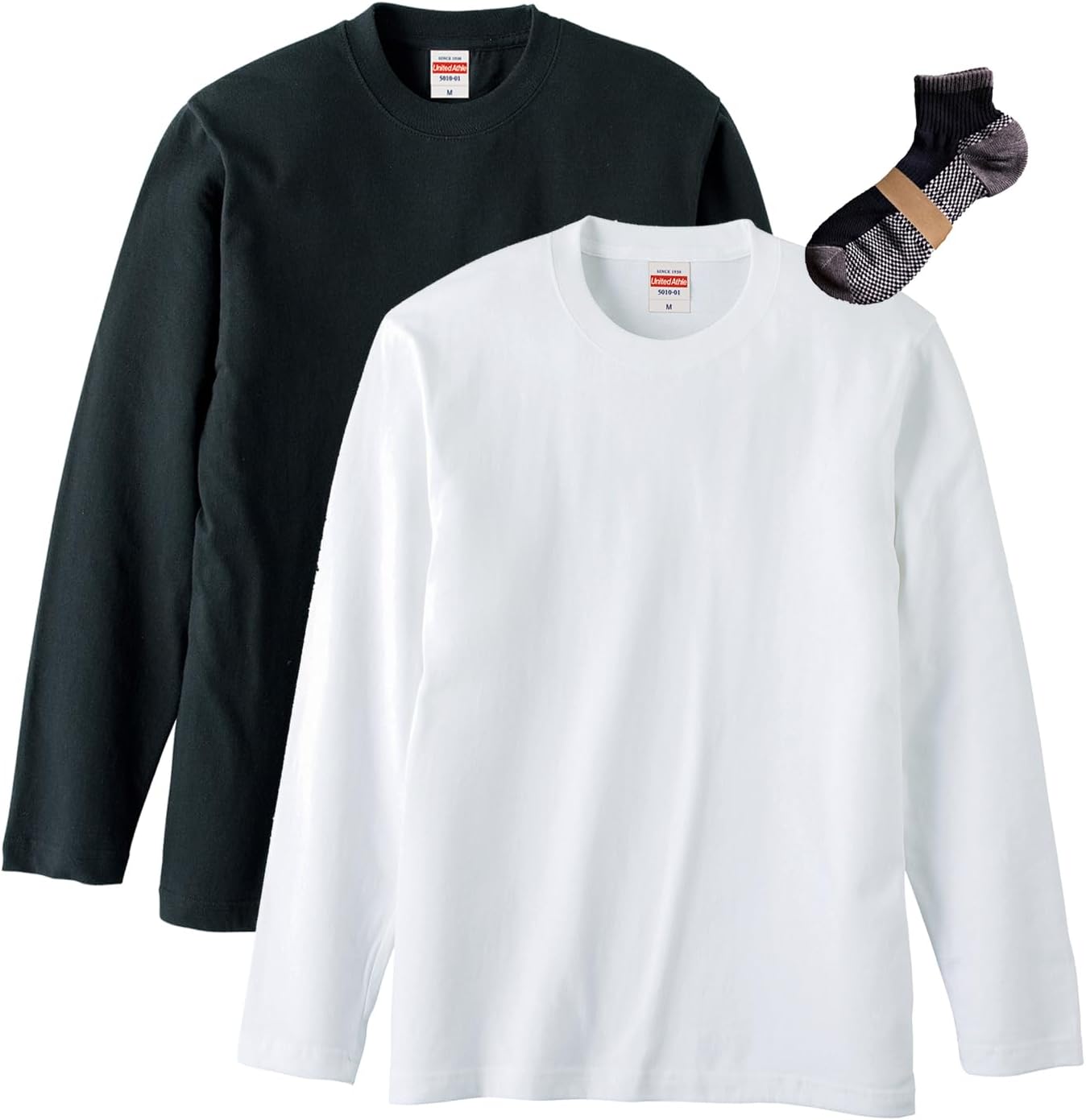 Футболка с длинным рукавом мужская United Athle, бело-черный
Футболка с длинным рукавом мужская United Athle, бело-черный