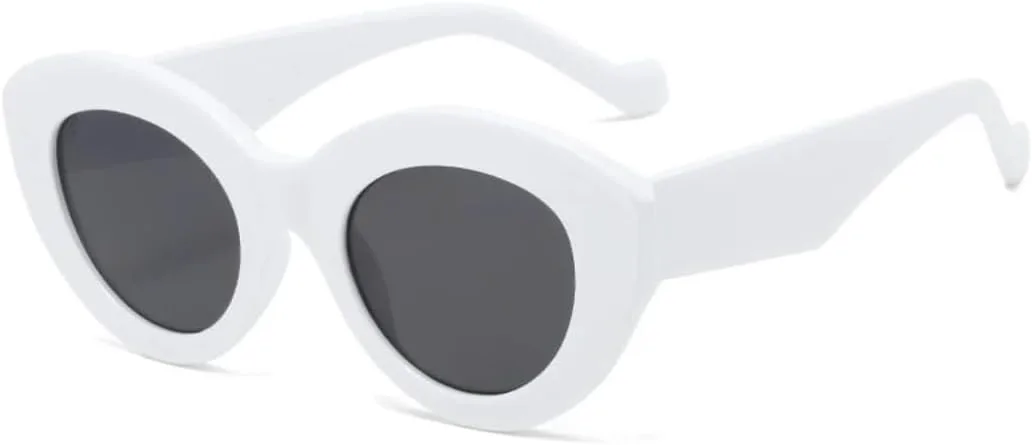 Солнцезащитные очки «кошачий глаз» для женщин и мужчин, оливковый ретро-стиль, защита от УФ-излучения UV400, овальная форма, роскошные UATXTAU, White Gray
Солнцезащитные очки «кошачий глаз» для женщин и мужчин, оливковый ретро-стиль, защита от УФ-излучения UV400, овальная форма, роскошные UATXTAU, White Gray