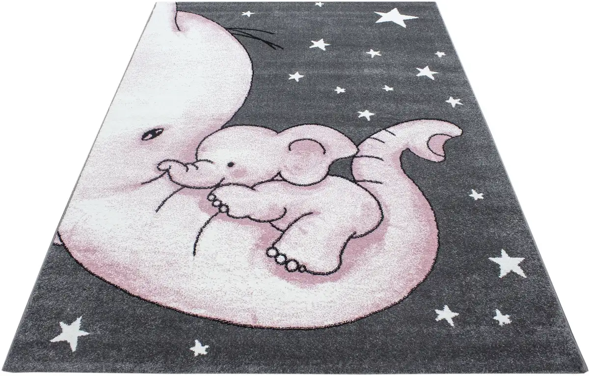 Ayyildiz Carpets Детский коврик "Kids 560", прямоугольный, детский дизайн слона, короткий ворс Ayyildiz Teppiche 140х200 см, розовый
Ayyildiz Carpets Детский коврик "Kids 560", прямоугольный, детский дизайн слона, короткий ворс Ayyildiz Teppiche 140х200 см, розовый