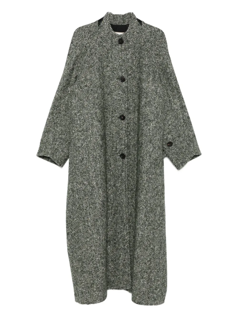 Пальто с узором "елочка" Litkovska, зеленый
Пальто с узором "елочка" Litkovska, зеленый